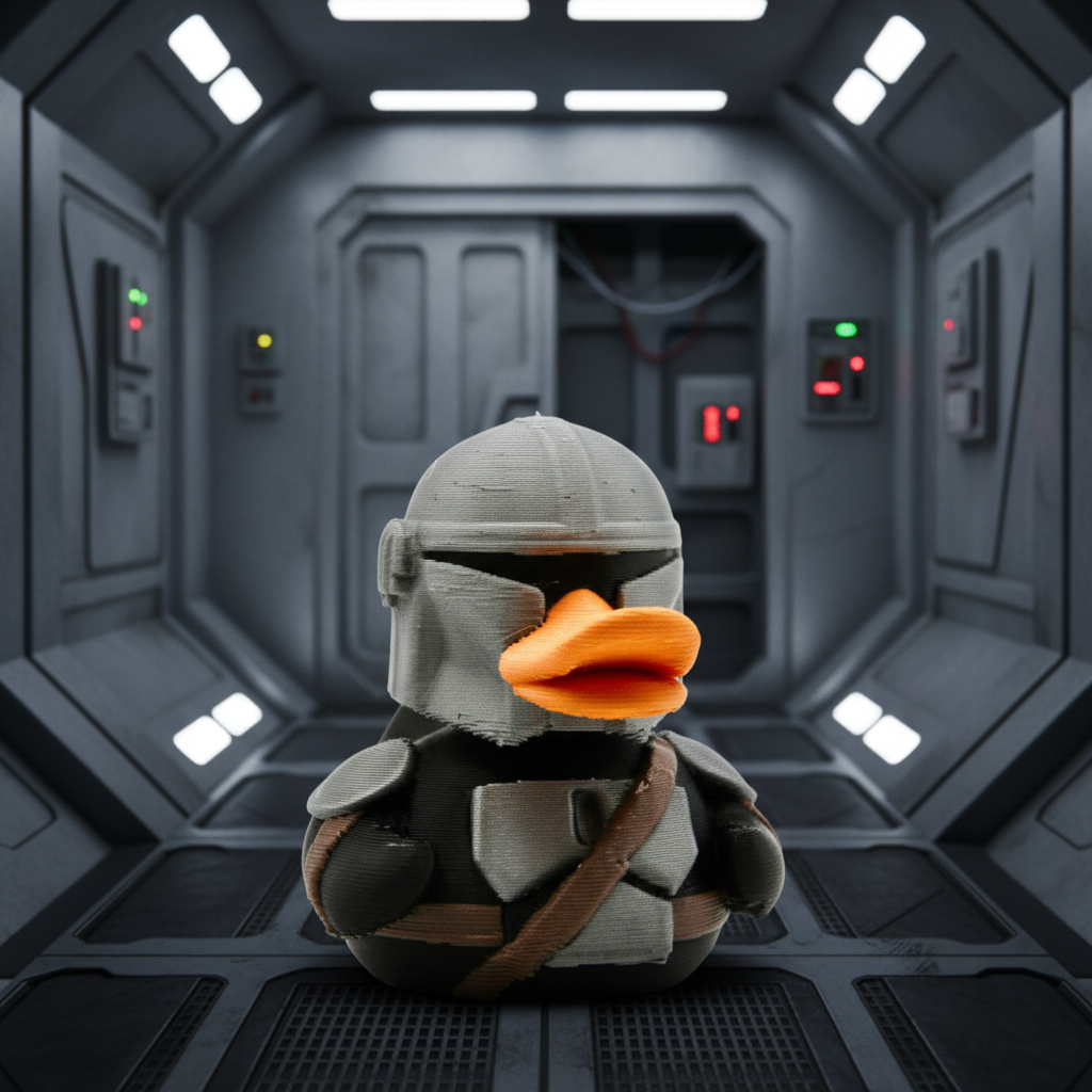 Mandalorian Duck - Front View