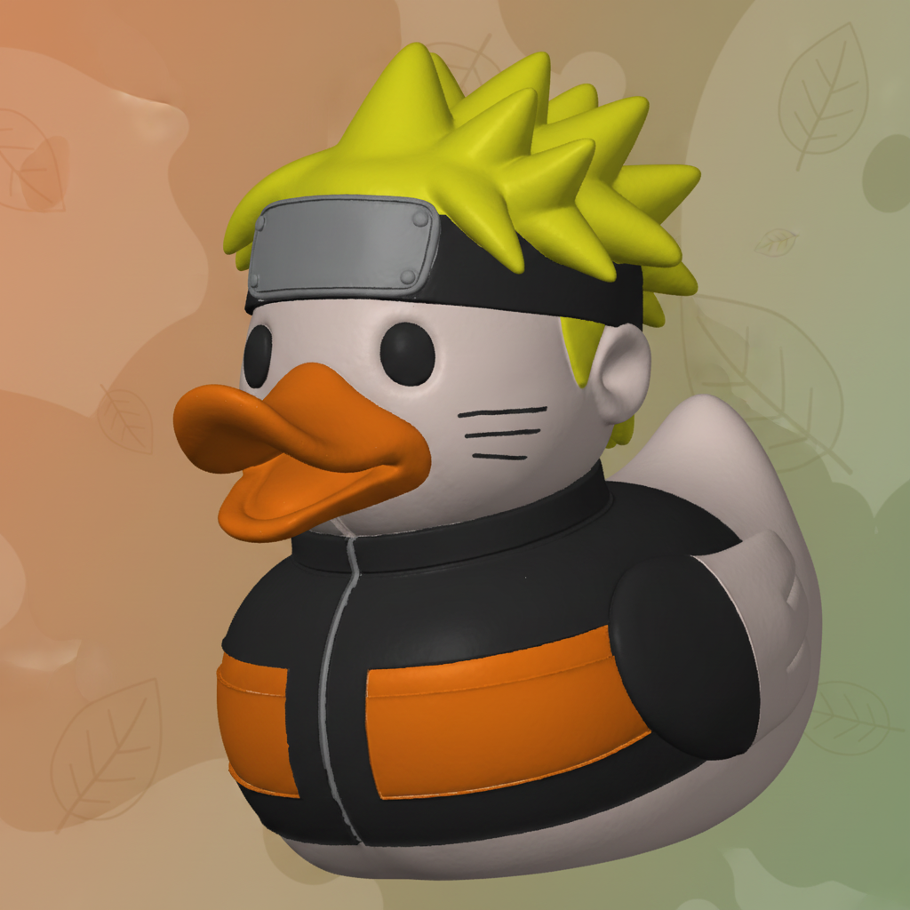 Naruto Duck - Front View