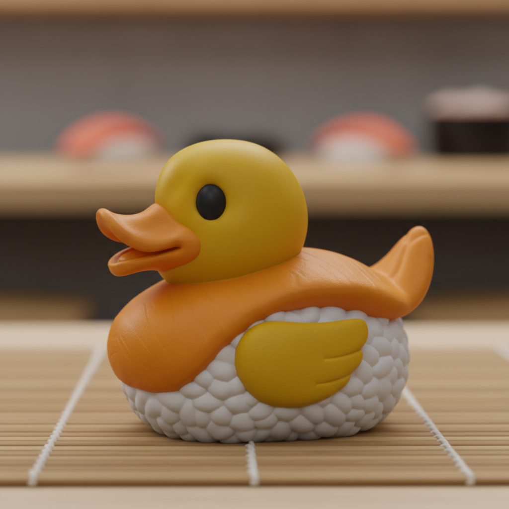 Nigiri Duck - Left Side