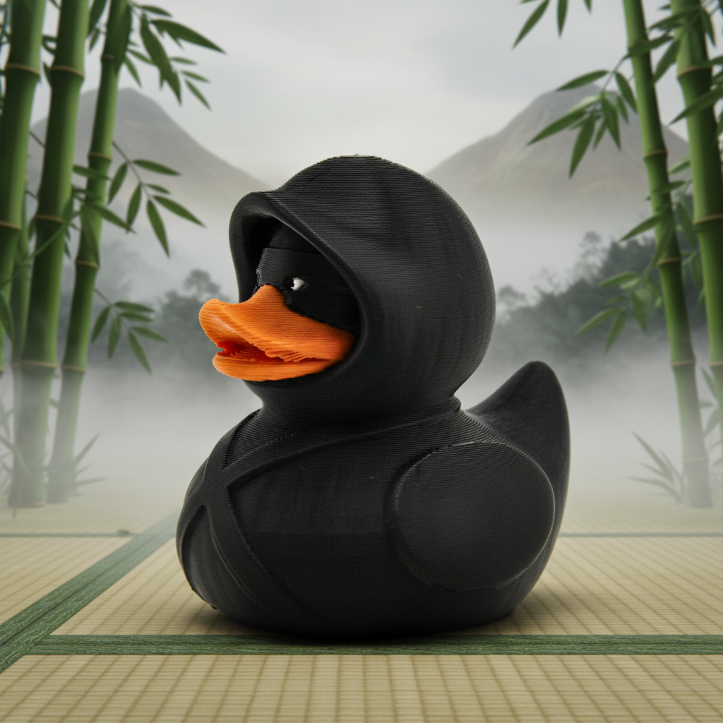 Ninja Duck Left Side