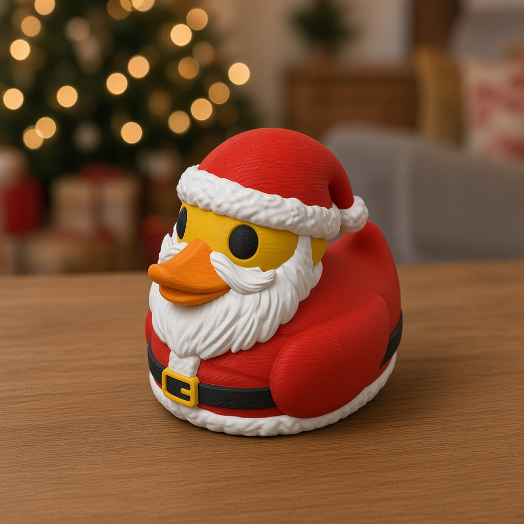 Santa Duck V2 - 45 degree