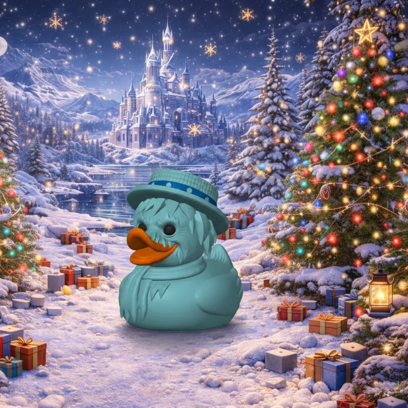 Snow Miser Duck - Winter Wonderland