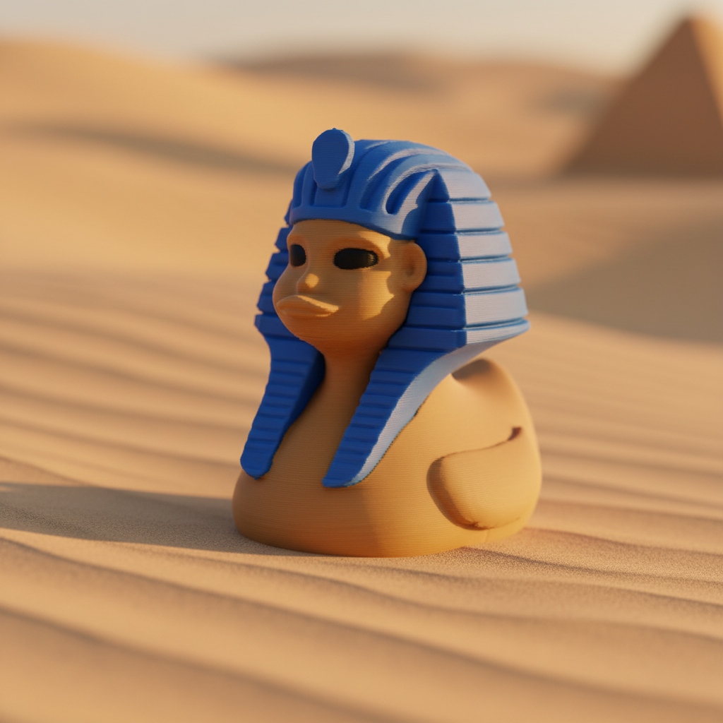 Sphinx Duck – Camera Facing View