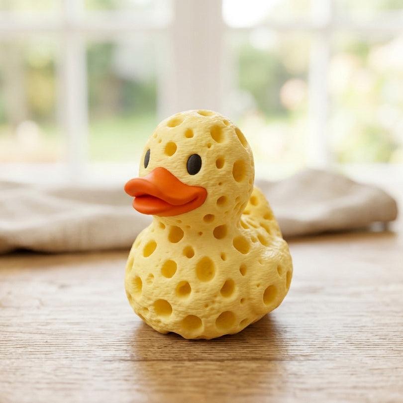 Sponge Cheese Moon Duck 3D printed Jeep duck