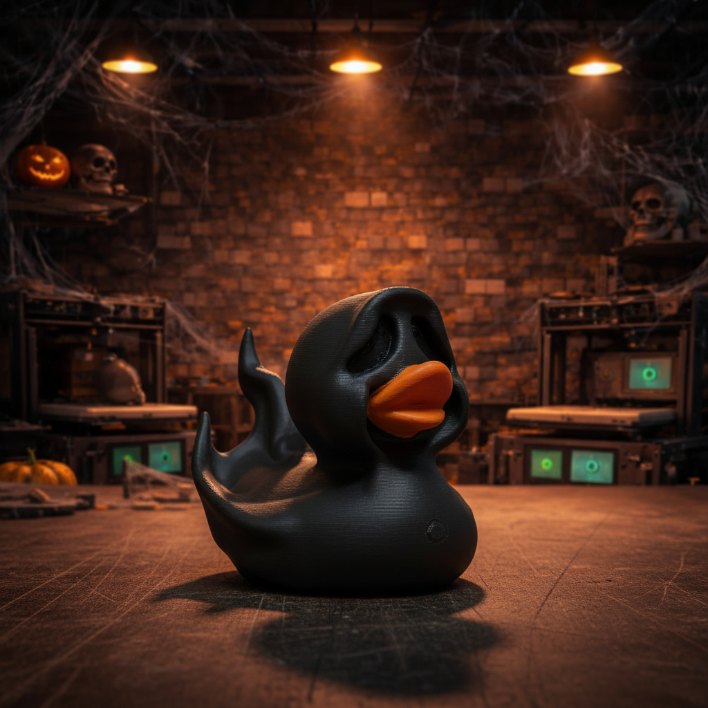 Spooky Ghost Duck Image 3