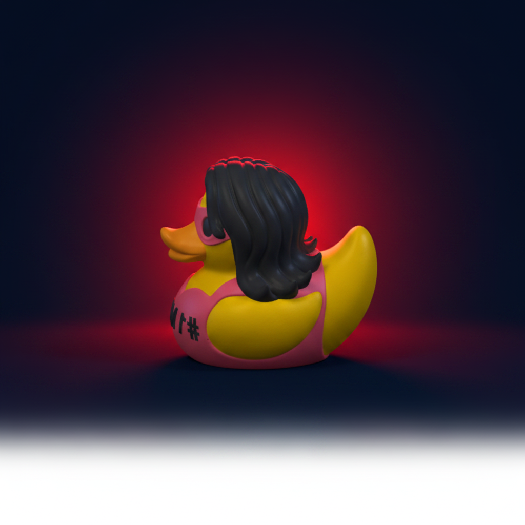Superhero Mom Duck – Left Side