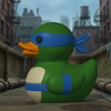 Green Martial Arts Turtle Ducks