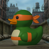 Green Martial Arts Turtle Ducks