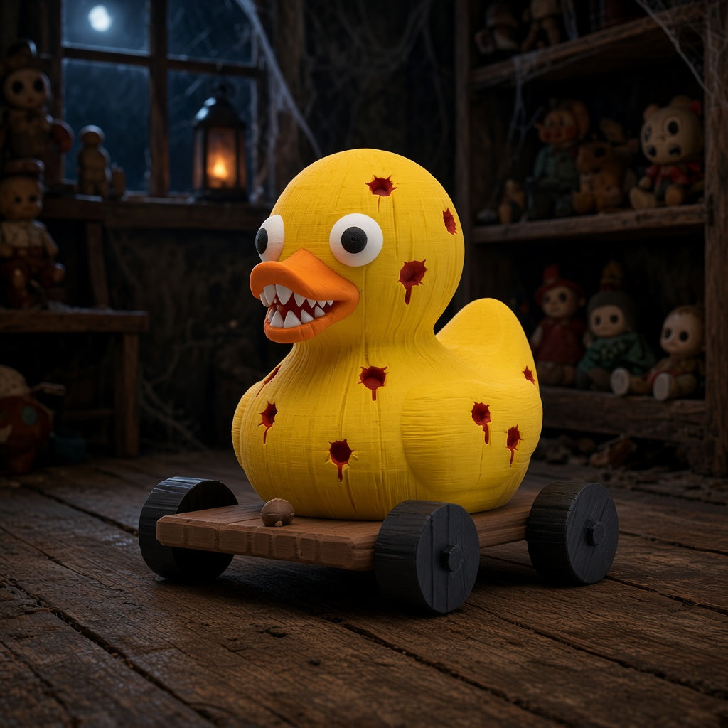 Toy NBC Duck - 45 degree
