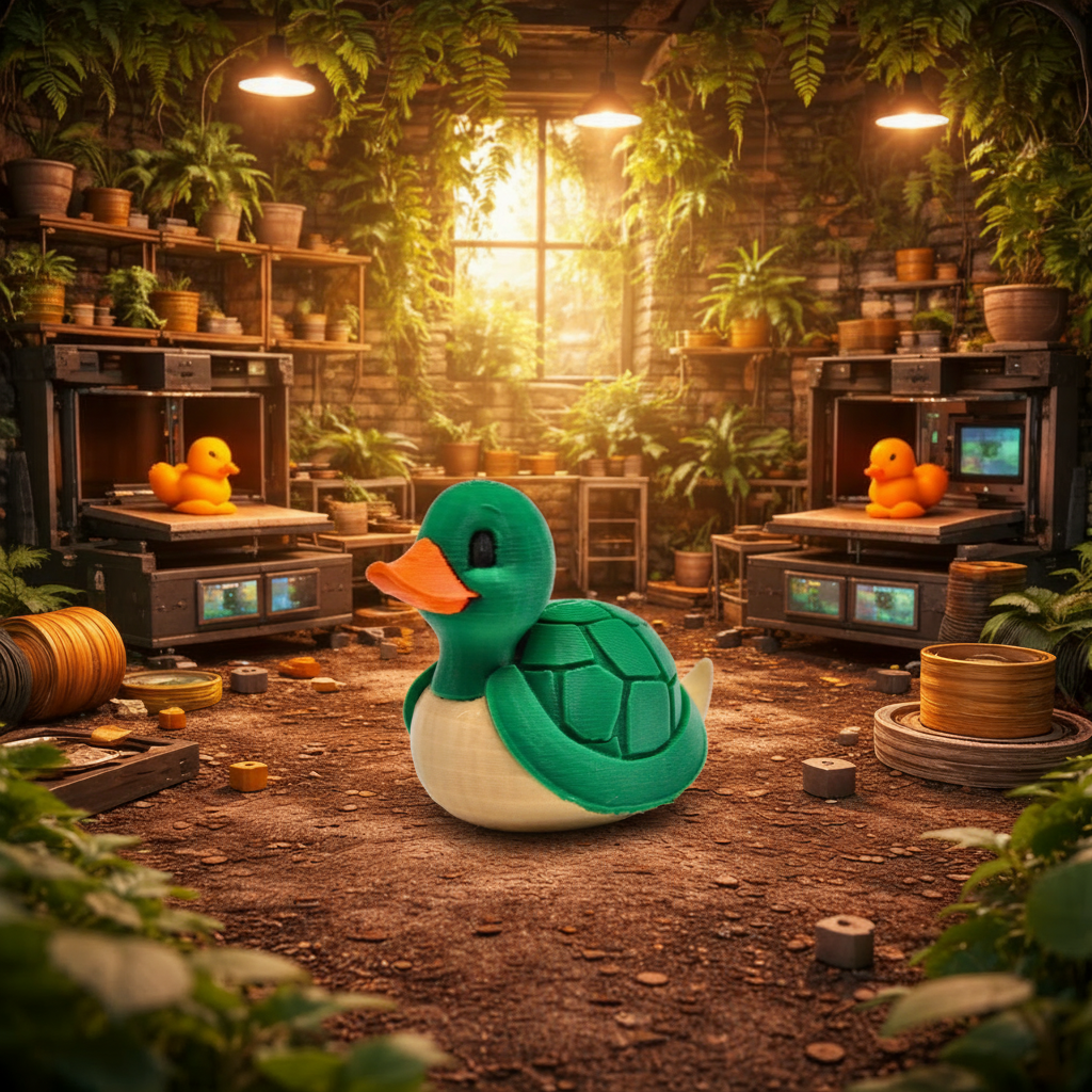 Turtle Duck - Greenhouse View 1
