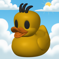 Tweety Duck Front View