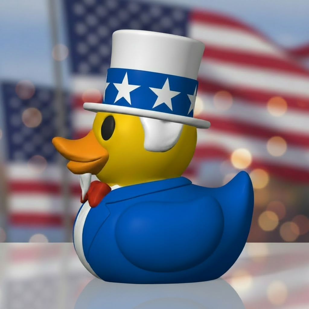 Uncle Sam Duck — Right Side View