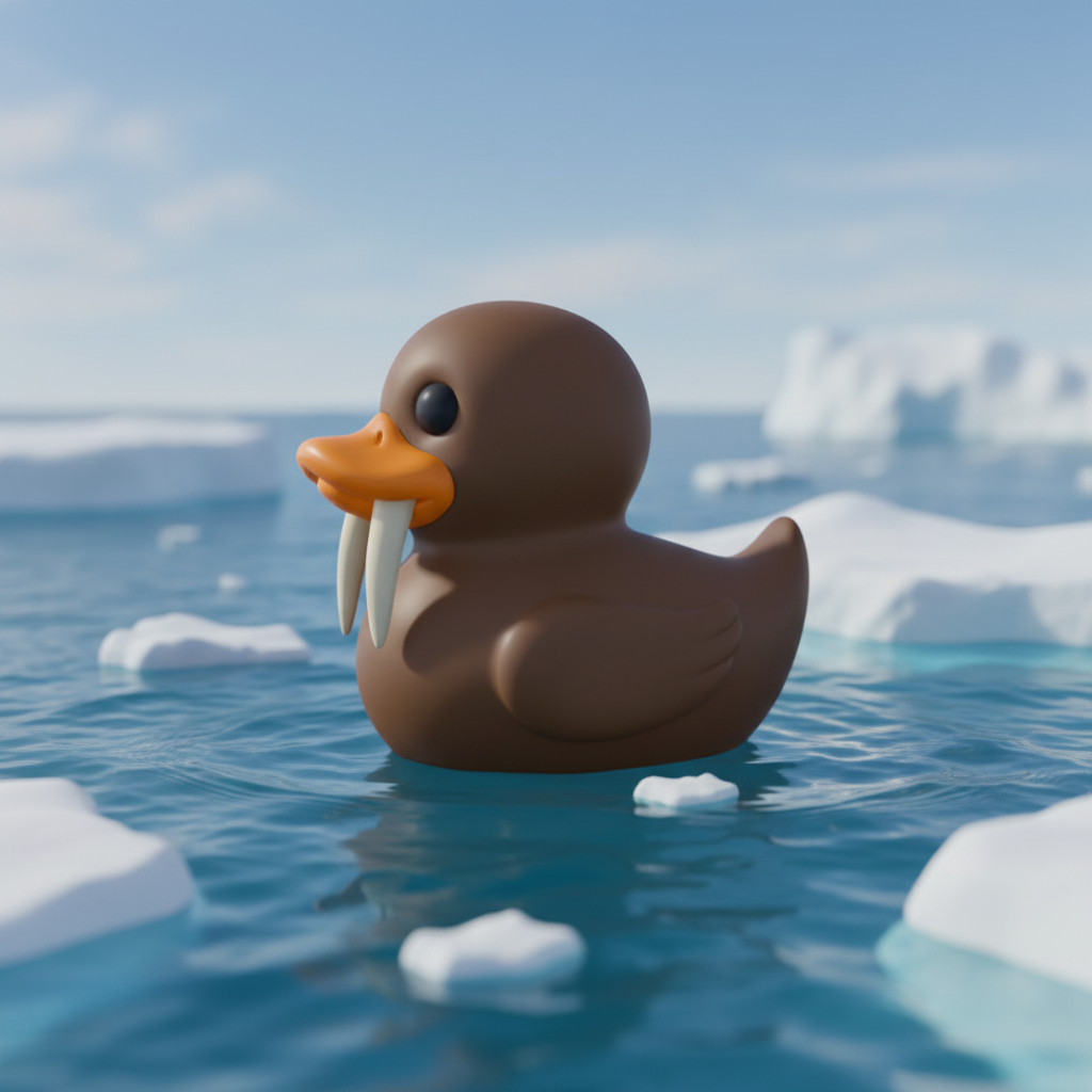Walrus Duck Left Side