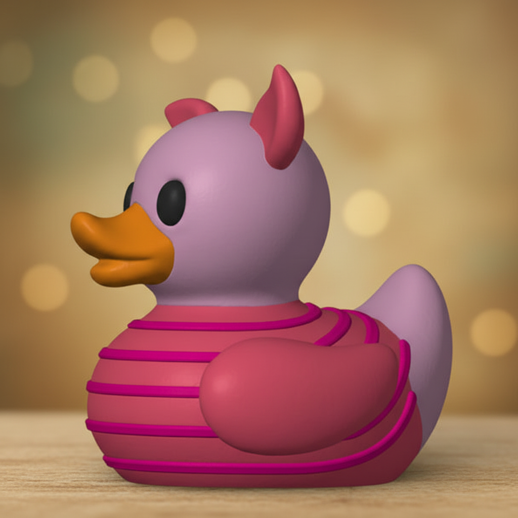 Winnie-the-Pig Duck – Right Side